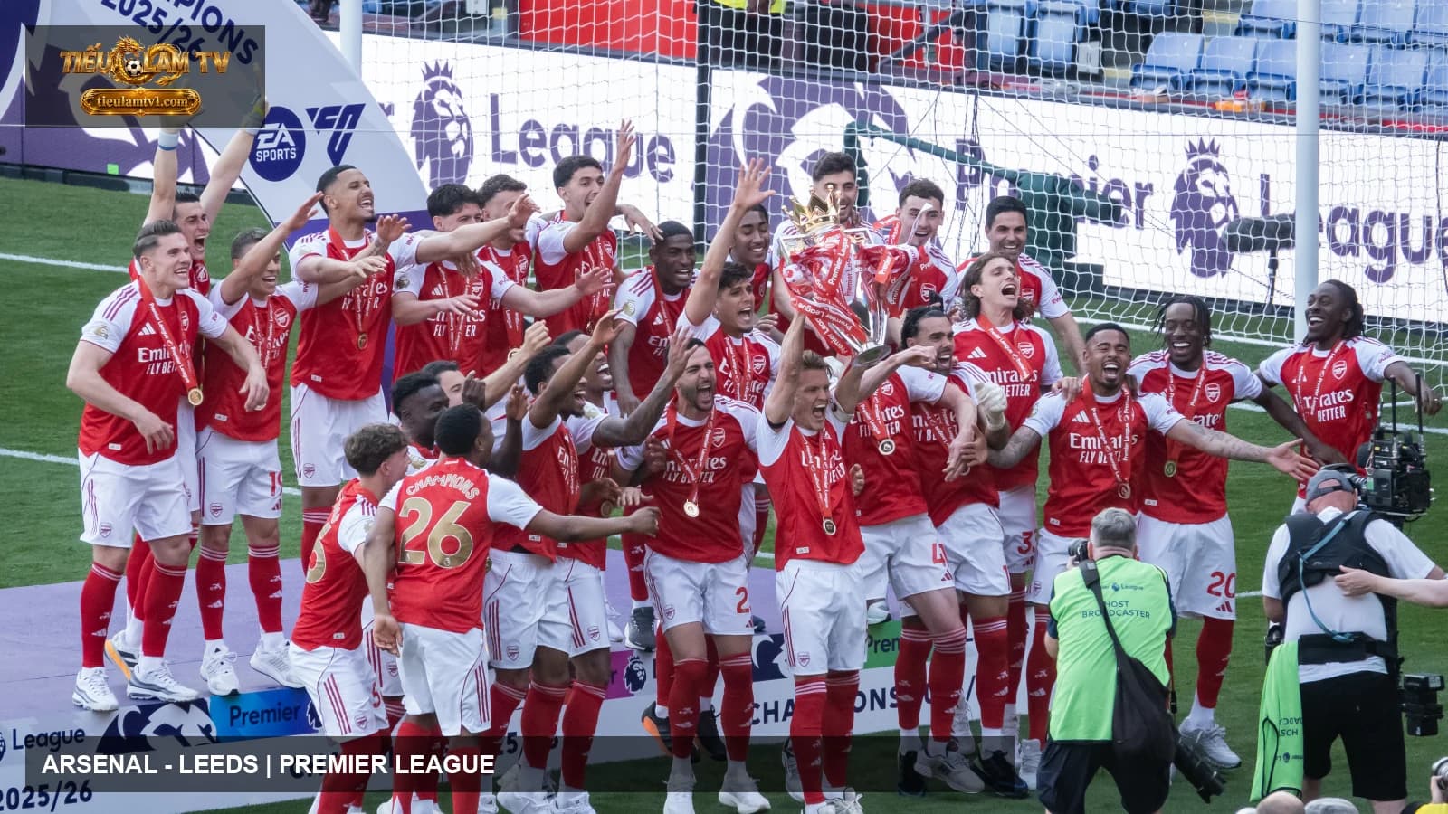 Arsenal trong ảnh tư liệu mùa 2026