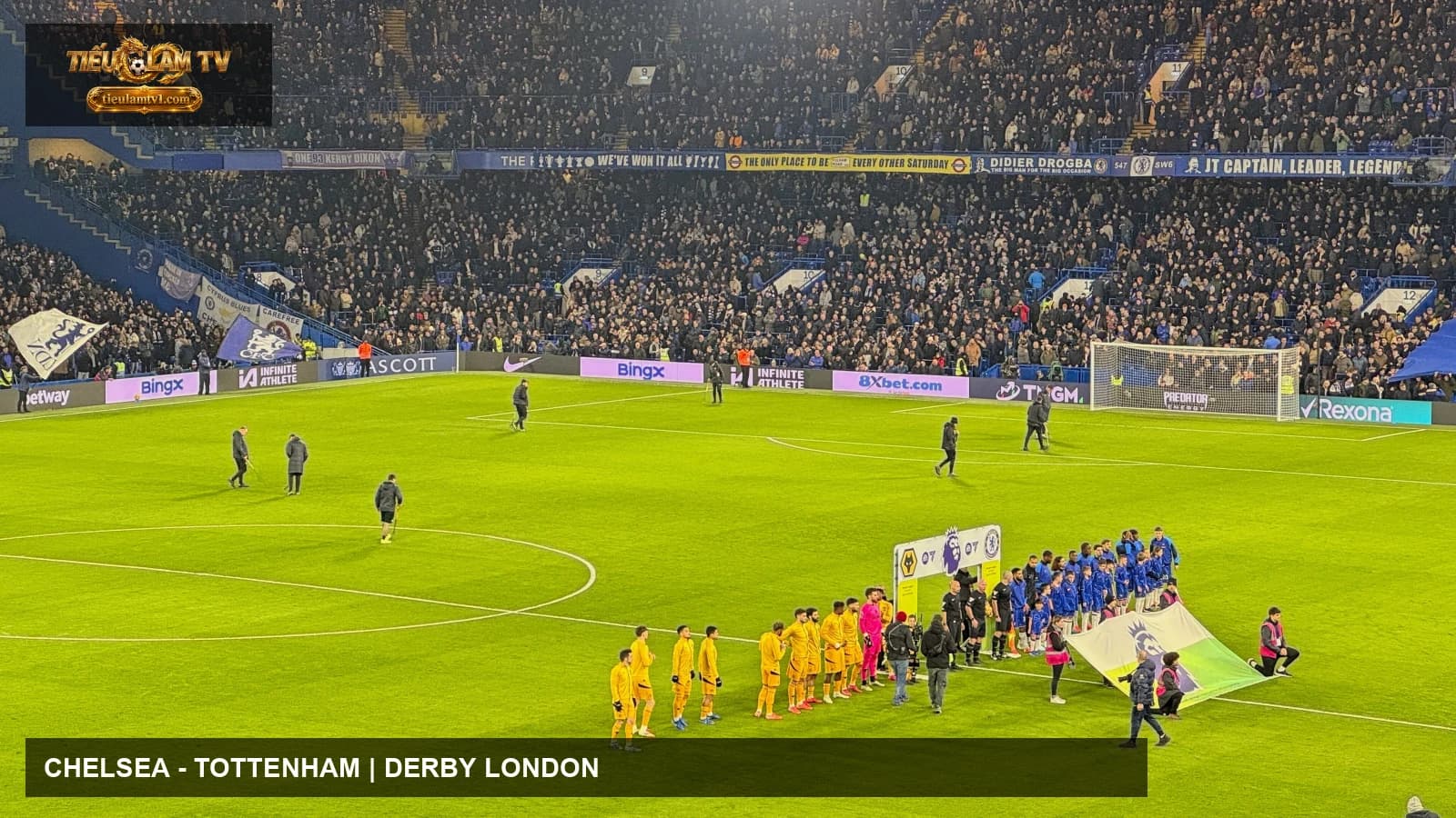Đội hình Chelsea trước trận đấu Premier League