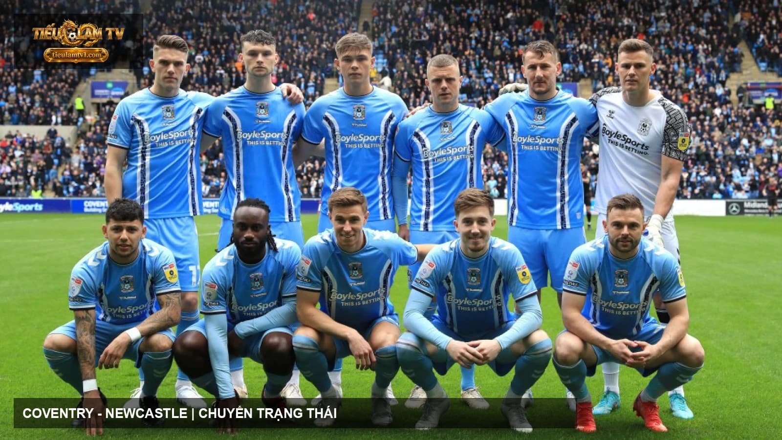Đội hình Coventry City trong ảnh tư liệu