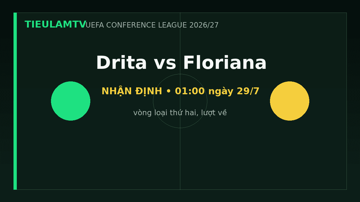 Nhận định Drita vs Floriana - TieulamTV Nhận định Drita vs Floriana - TieulamTV
