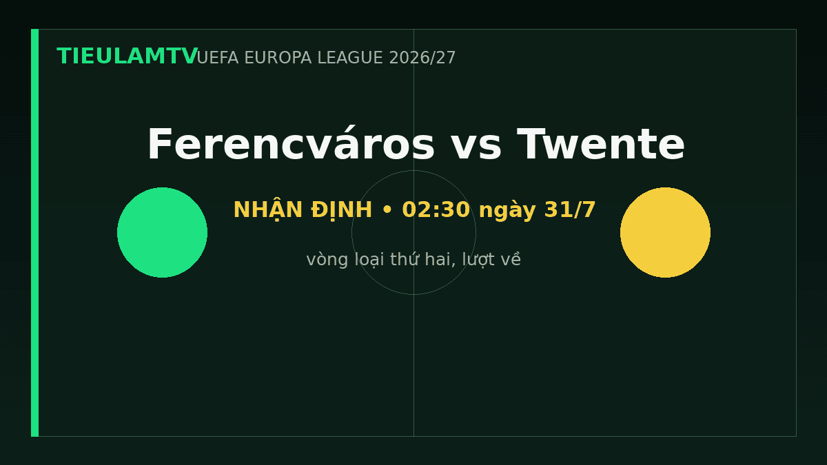 Nhận định Ferencváros vs Twente - TieulamTV Nhận định Ferencváros vs Twente - TieulamTV