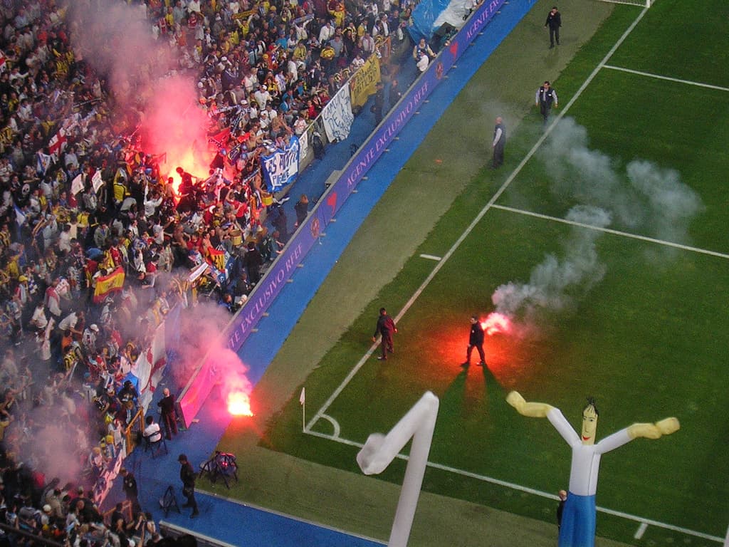 Không khí một trận đấu thuộc Copa del Rey Không khí một trận đấu thuộc Copa del Rey