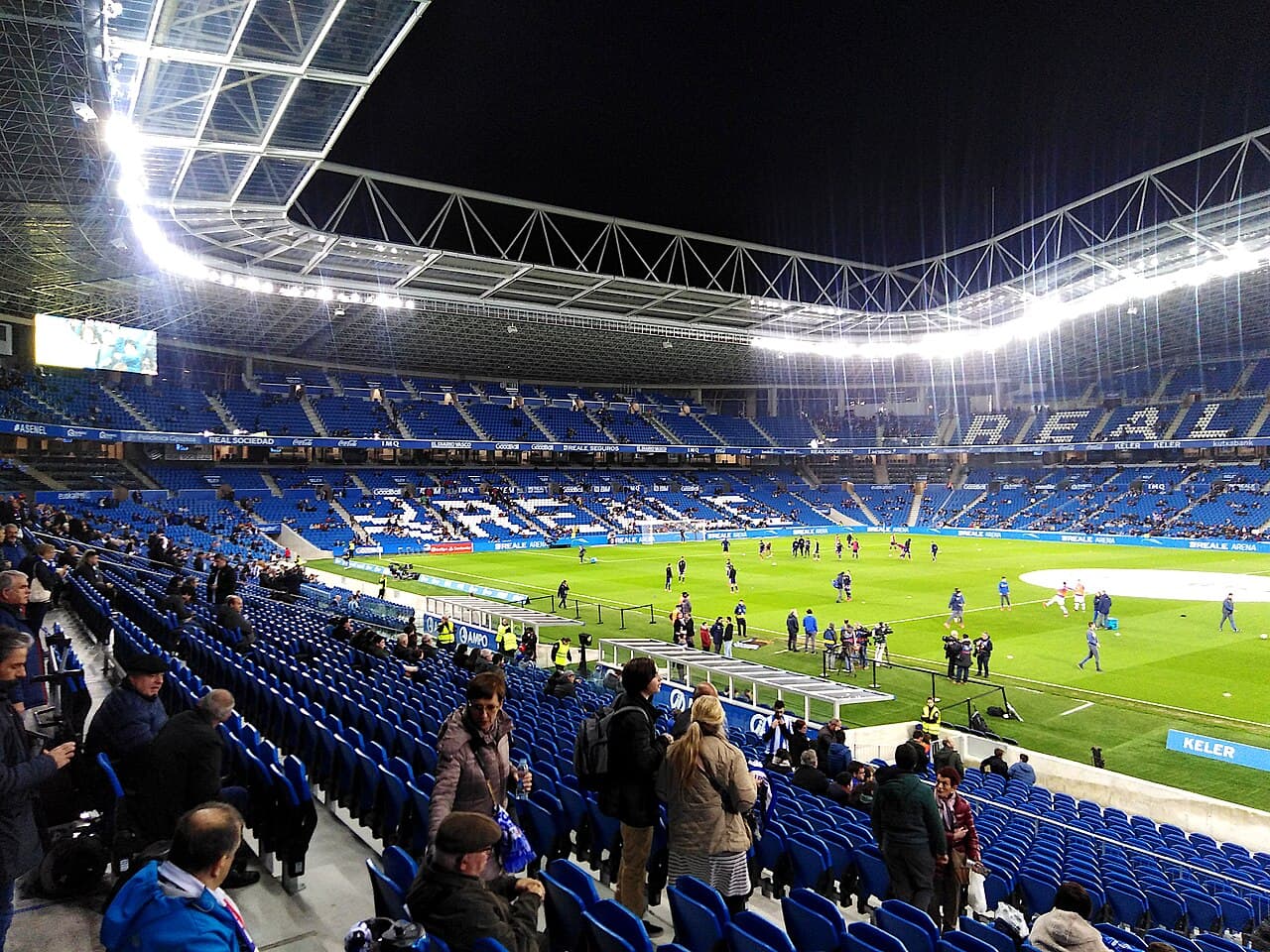 Toàn cảnh Reale Arena, sân nhà của Real Sociedad Toàn cảnh Reale Arena, sân nhà của Real Sociedad