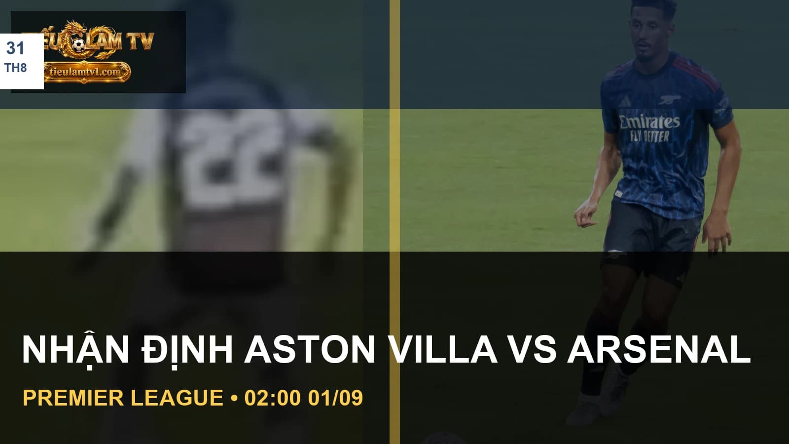 Ảnh cầu thủ hai đội trước trận Aston Villa vs Arsenal Ảnh cầu thủ hai đội trước trận Aston Villa vs Arsenal