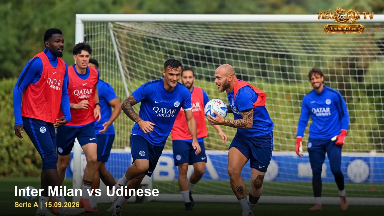 Inter trên sân tập trước cuộc tiếp đón Udinese Inter trên sân tập trước cuộc tiếp đón Udinese