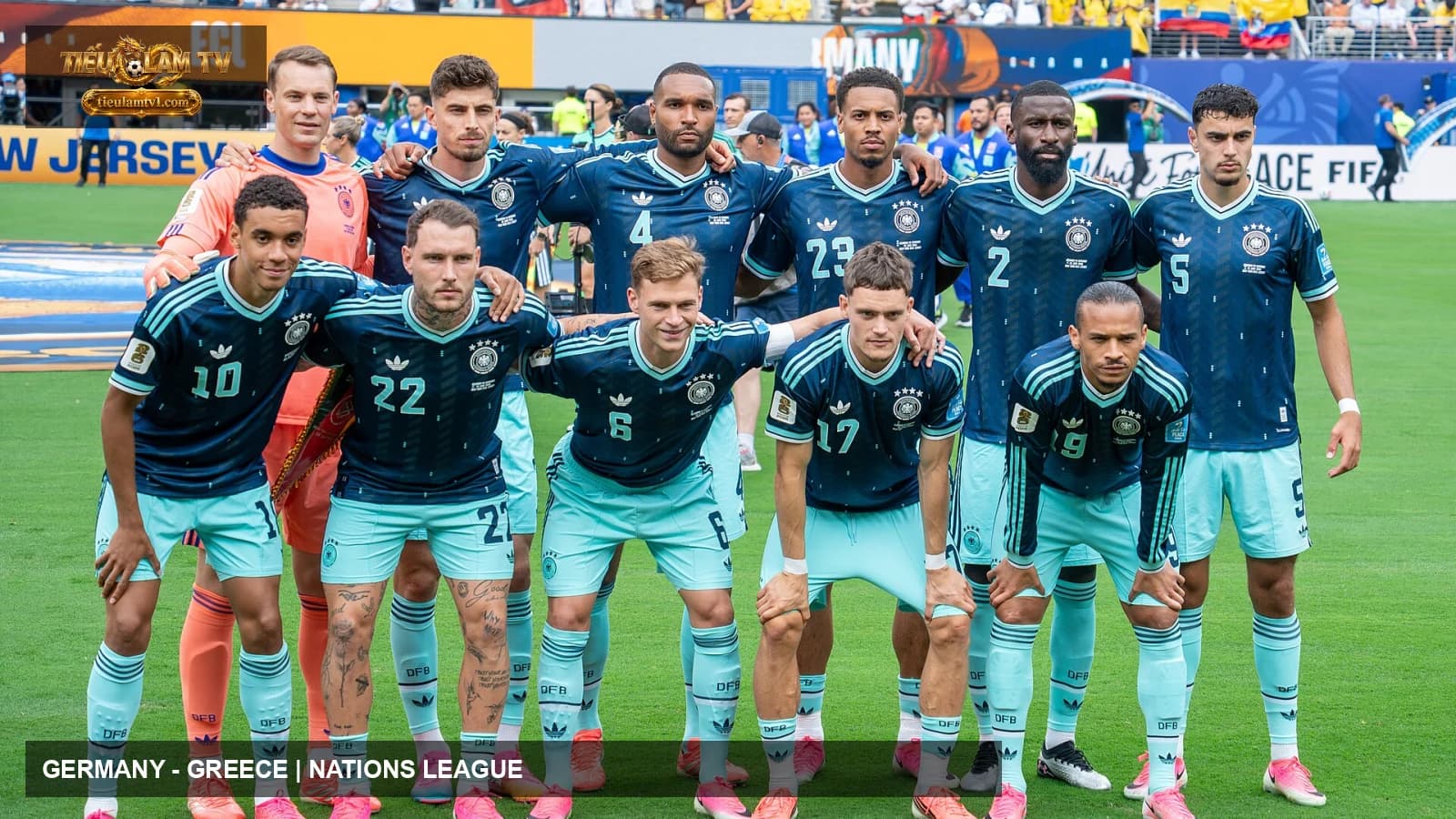 Đội hình xuất phát đội tuyển Germany trước trận gặp Ecuador năm 2026 Đội hình xuất phát đội tuyển Germany trước trận gặp Ecuador năm 2026