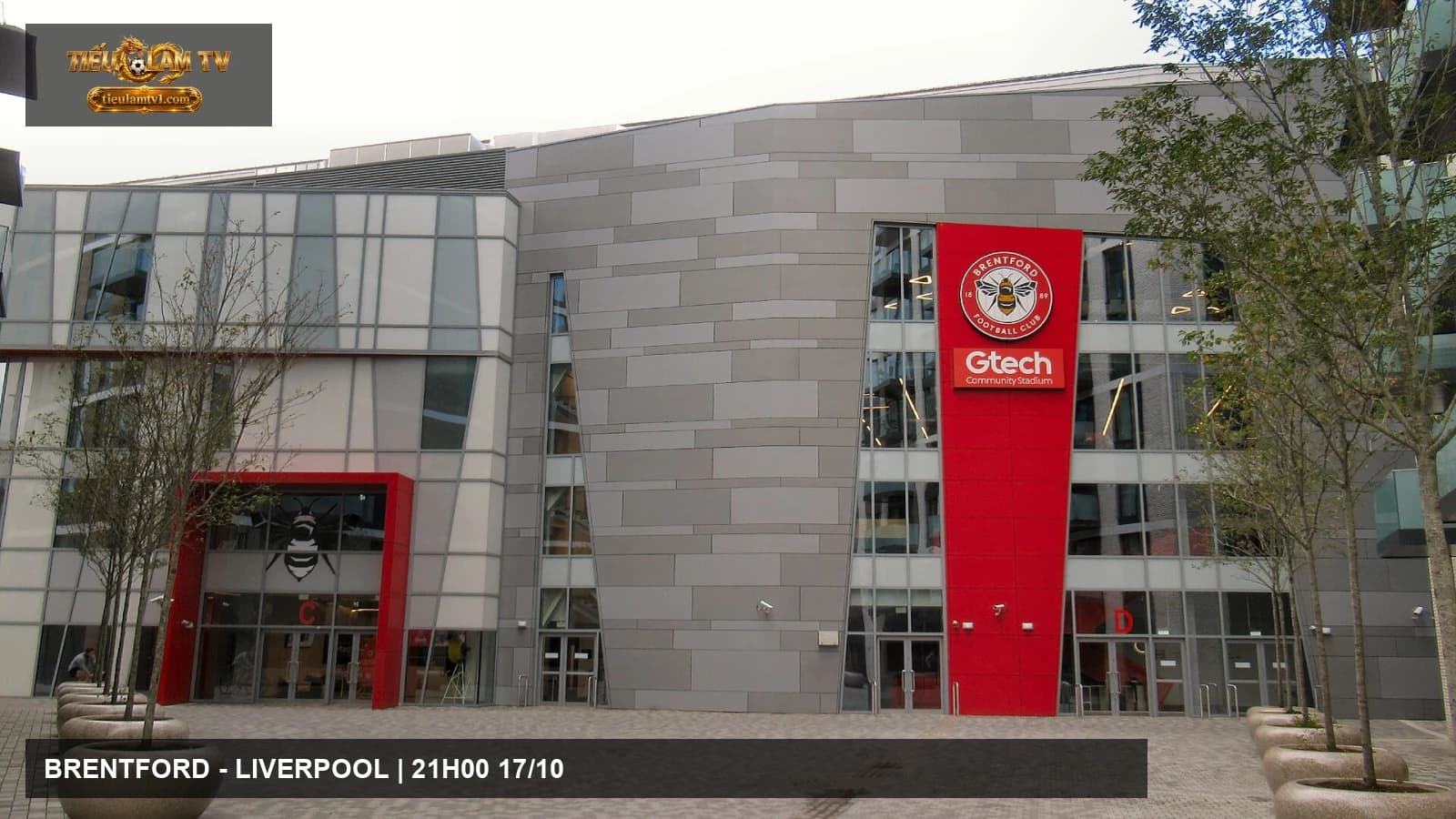 Gtech Community Stadium, địa điểm trận Brentford gặp Liverpool Gtech Community Stadium, địa điểm trận Brentford gặp Liverpool