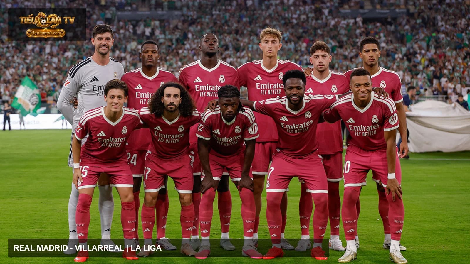 Đội hình Real Madrid trong một trận La Liga Đội hình Real Madrid trong một trận La Liga