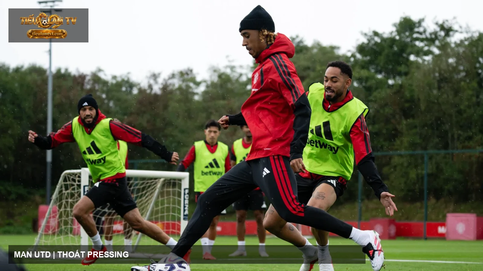 Manchester United tập luyện trước trận đấu Manchester United tập luyện trước trận đấu