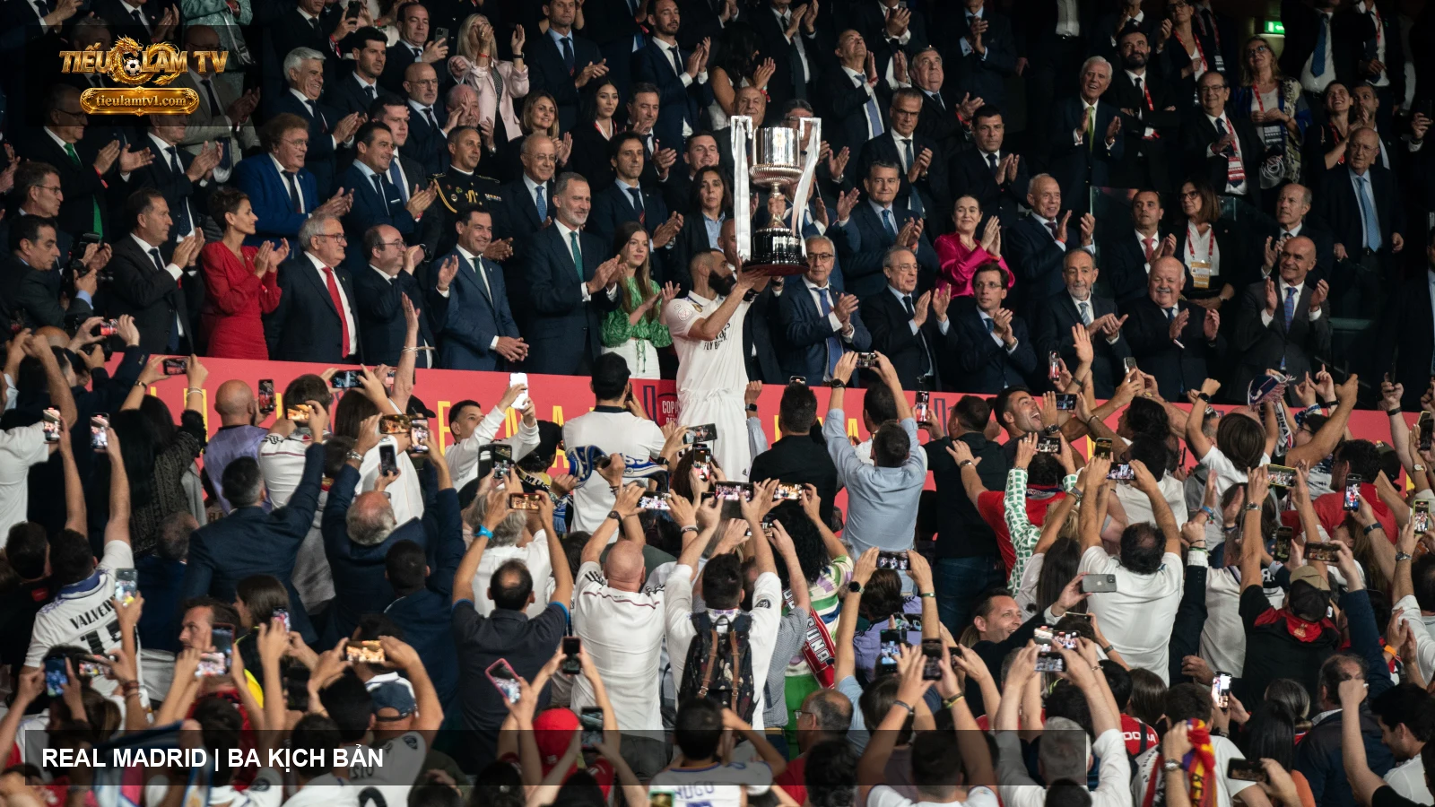 Real Madrid thi đấu trong trận chung kết Cúp Nhà vua Real Madrid thi đấu trong trận chung kết Cúp Nhà vua