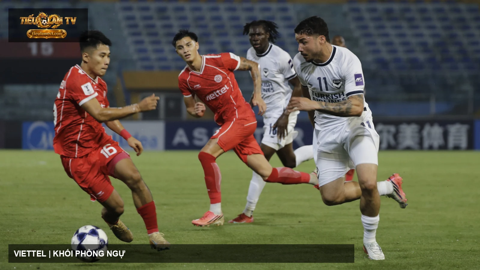 Thể Công Viettel thi đấu trước Melbourne Victory